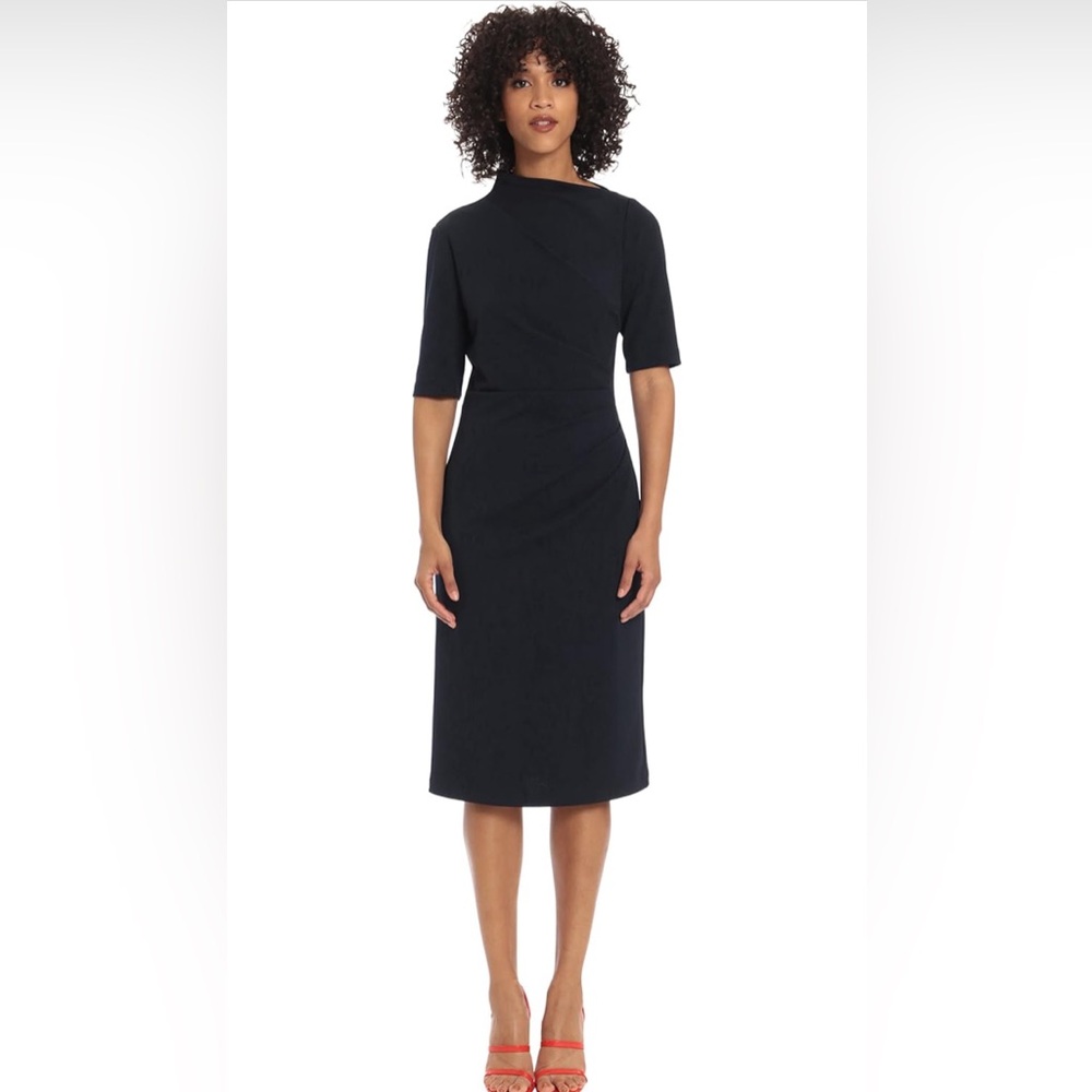 Maggy London Navy Dress (12)